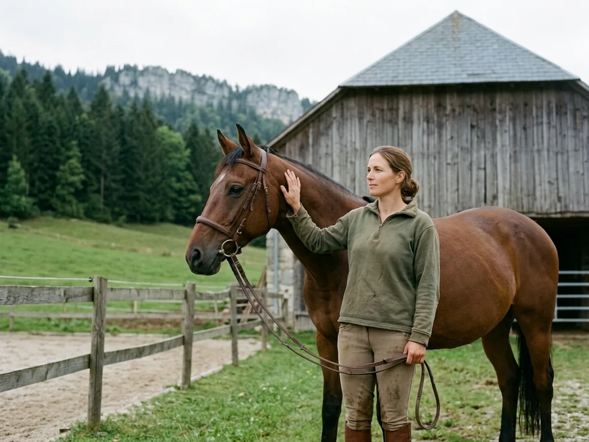 Cours d'équitation à Samoëns, Haute-Savoie