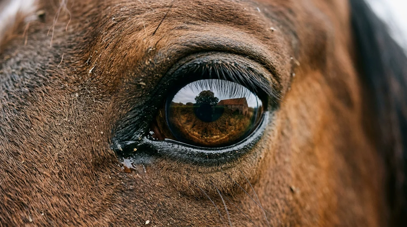 Un regard de cheval, Les Prés du Giffre, Samoëns