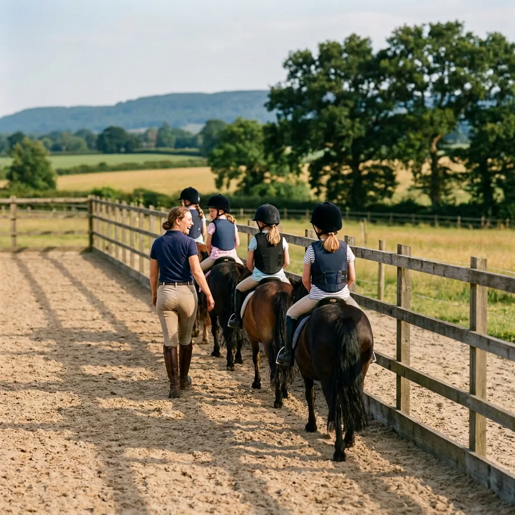 Cours de poney à Samoëns, Haute-Savoie